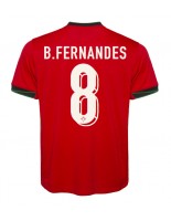 Portugalsko Bruno Fernandes #8 Domácí Dres ME 2024 Krátký Rukáv